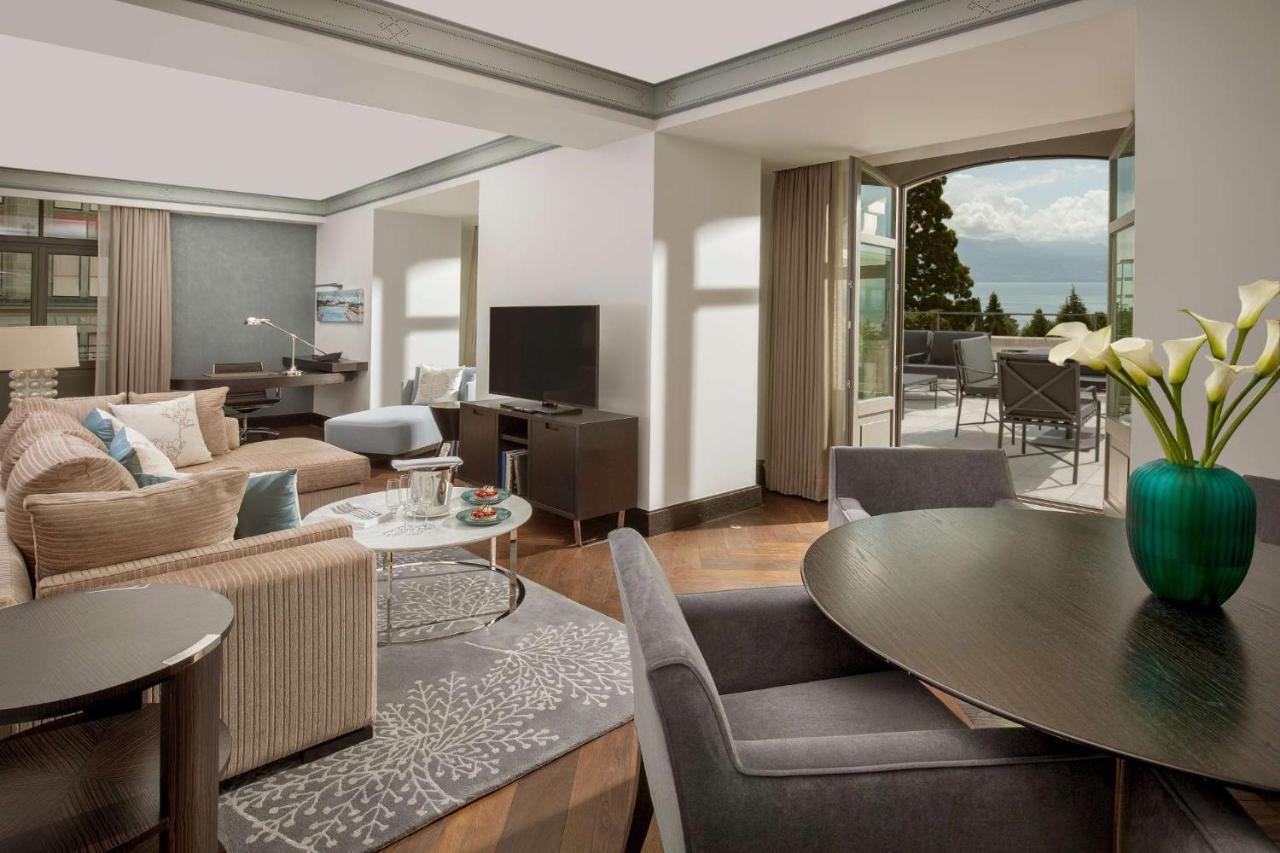 로열 사보이 호텔&스파 로잔 외부 사진 Suite at the Hotel