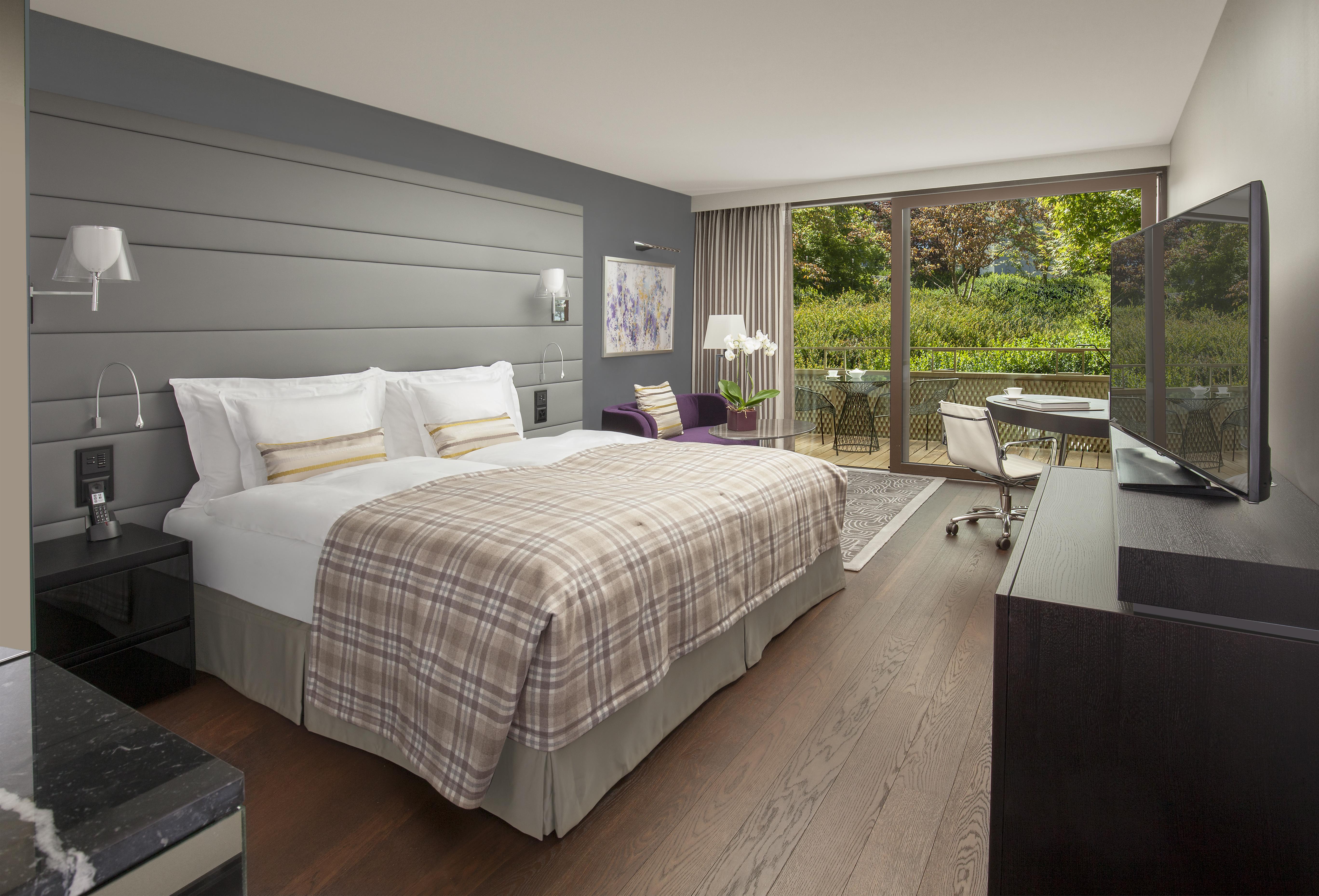 로열 사보이 호텔&스파 로잔 외부 사진 Deluxe room